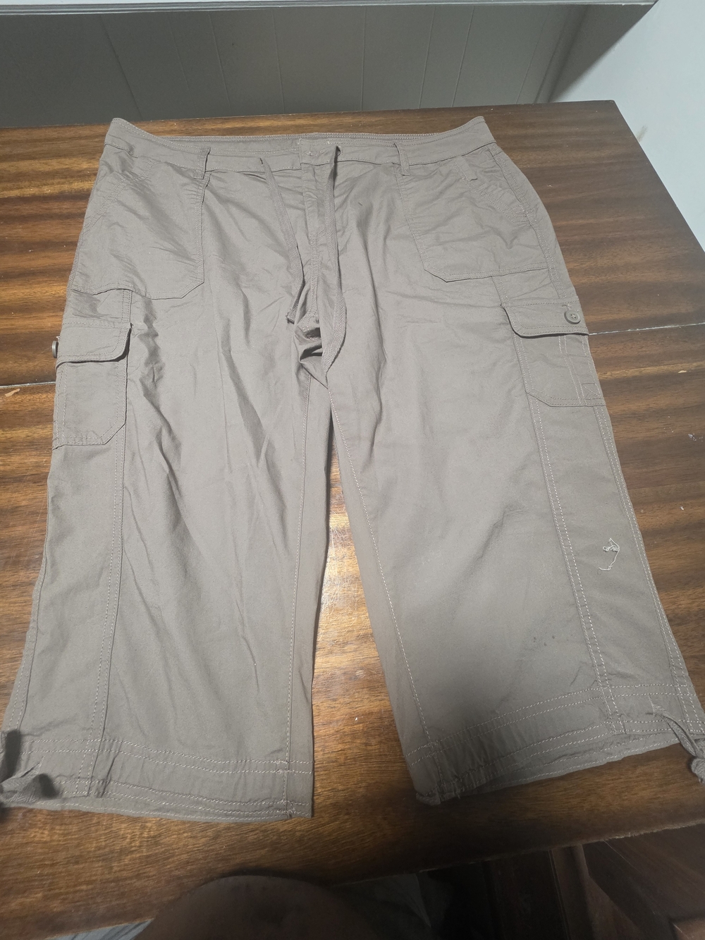 St. John's Bay Men's Cargo Pants in Taupe